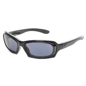 Black frame/Gray lenses Sports Package (with case and strap)