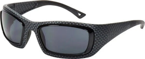 Matte Carbon frame Gray lenses
