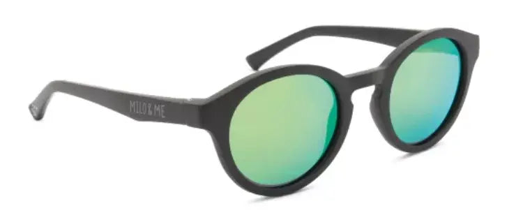Milo & Me Lou Sunglasses Black/Green