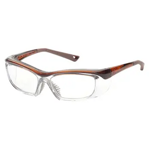 Chestnut Brown frame no lenses (for rx only)