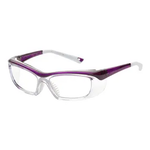 Purple-White frame no lenses (for rx only)