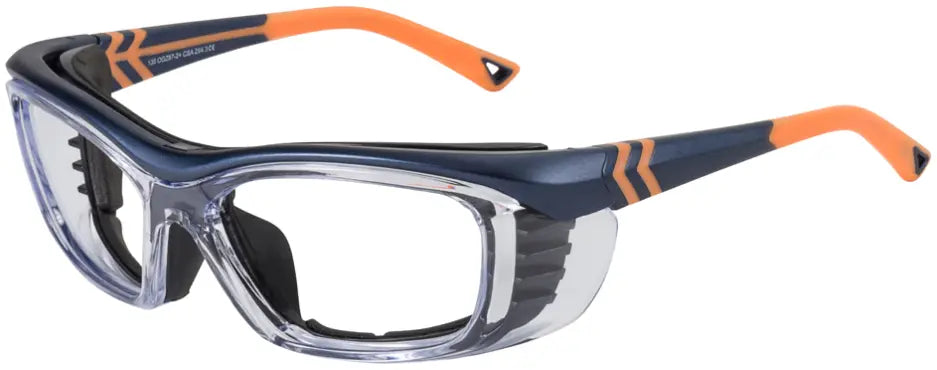 Sent Hilco OG-225 Navy-Orange safety glasses