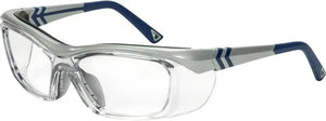 Silver-Navy frame (no lenses for rx only)