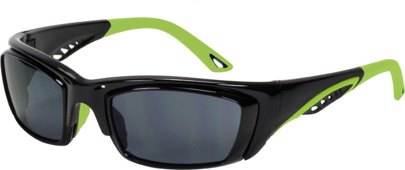 Hilco Pit Viper Shiny Black-Lime Green