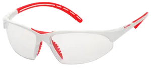 White frame/Clear lenses