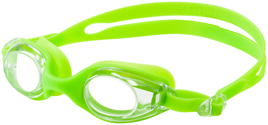 HIlco Leader Sandcastle Lime Swim Goggles