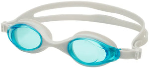 Silver frame with Teal lenses