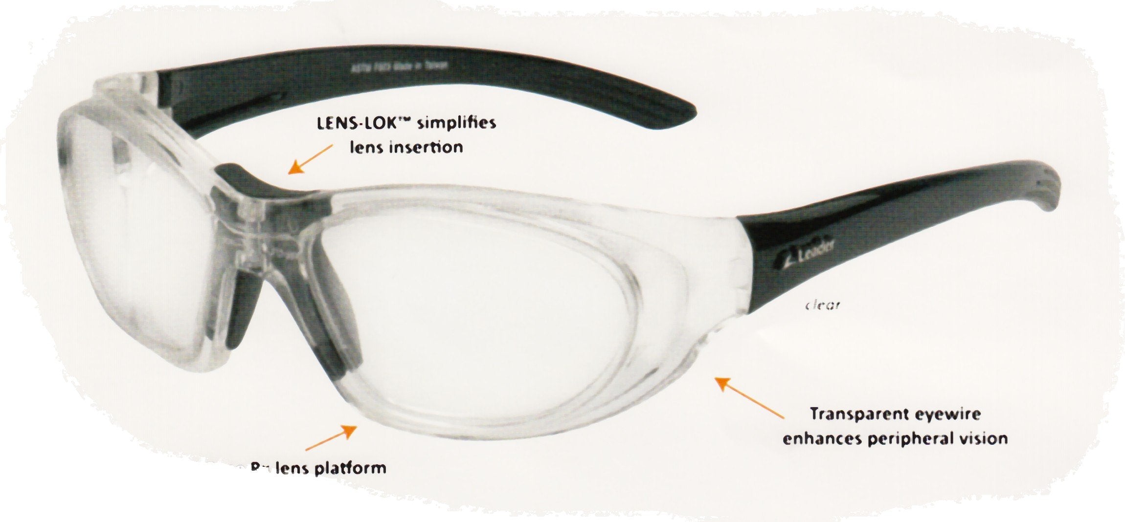 T-Zone Goggles in Clear-Black