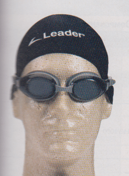 Velocity Swim Goggles on mannequin
