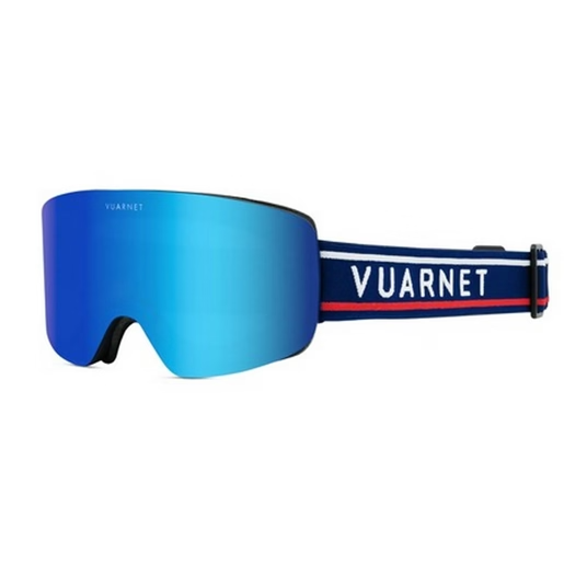 Vuarnet MONT BLANC VU40026U Sunglasses in Matte Black with Turquoise mirror lenses