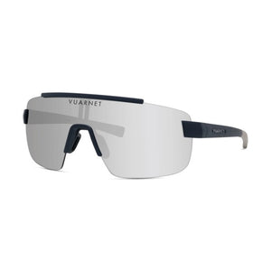 Matte Blue frame/Orange mirror lenses