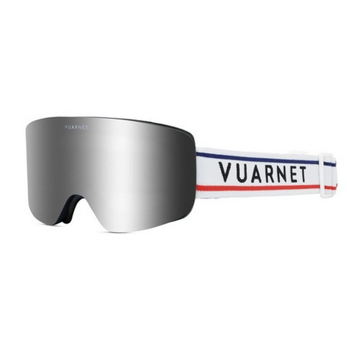 Vuarnet MONT BLANC VU40026U Sunglasses in Matte White with Slver mirror lenses