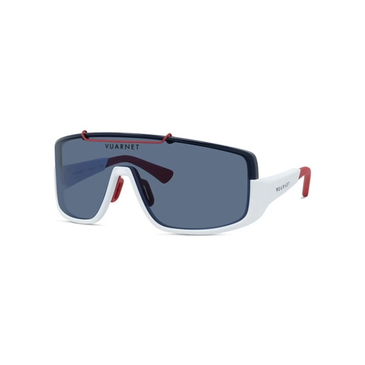 Vuarnet VU40050U Sunglasses in Matte White with Pc blue polar lenses