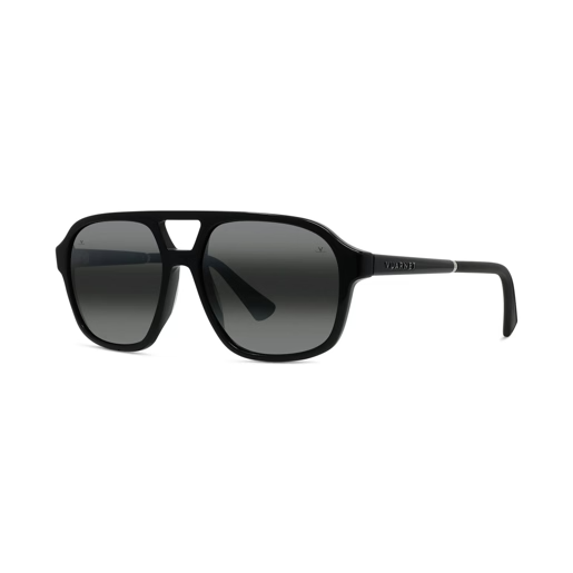 Vuarnet VU40056I Sunglasses in Shiny Black with Grey lynx lenses