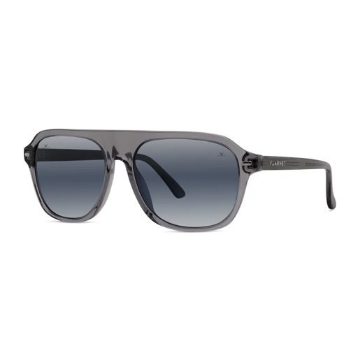 Vuarnet VU40111I sunglasses in Shiny Grey with Blue polar lynx lenses