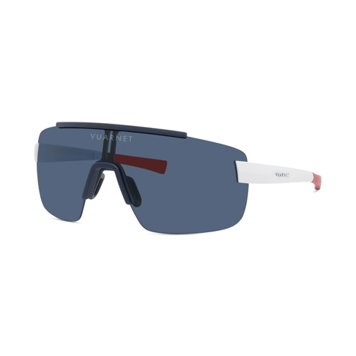 Vuarnet VU40115U Sunglasses in Matte White with Blue polar lenses