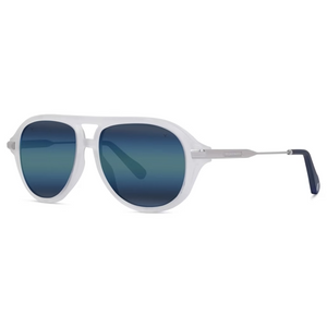 Matte Transparent frame/Blue lynx lenses