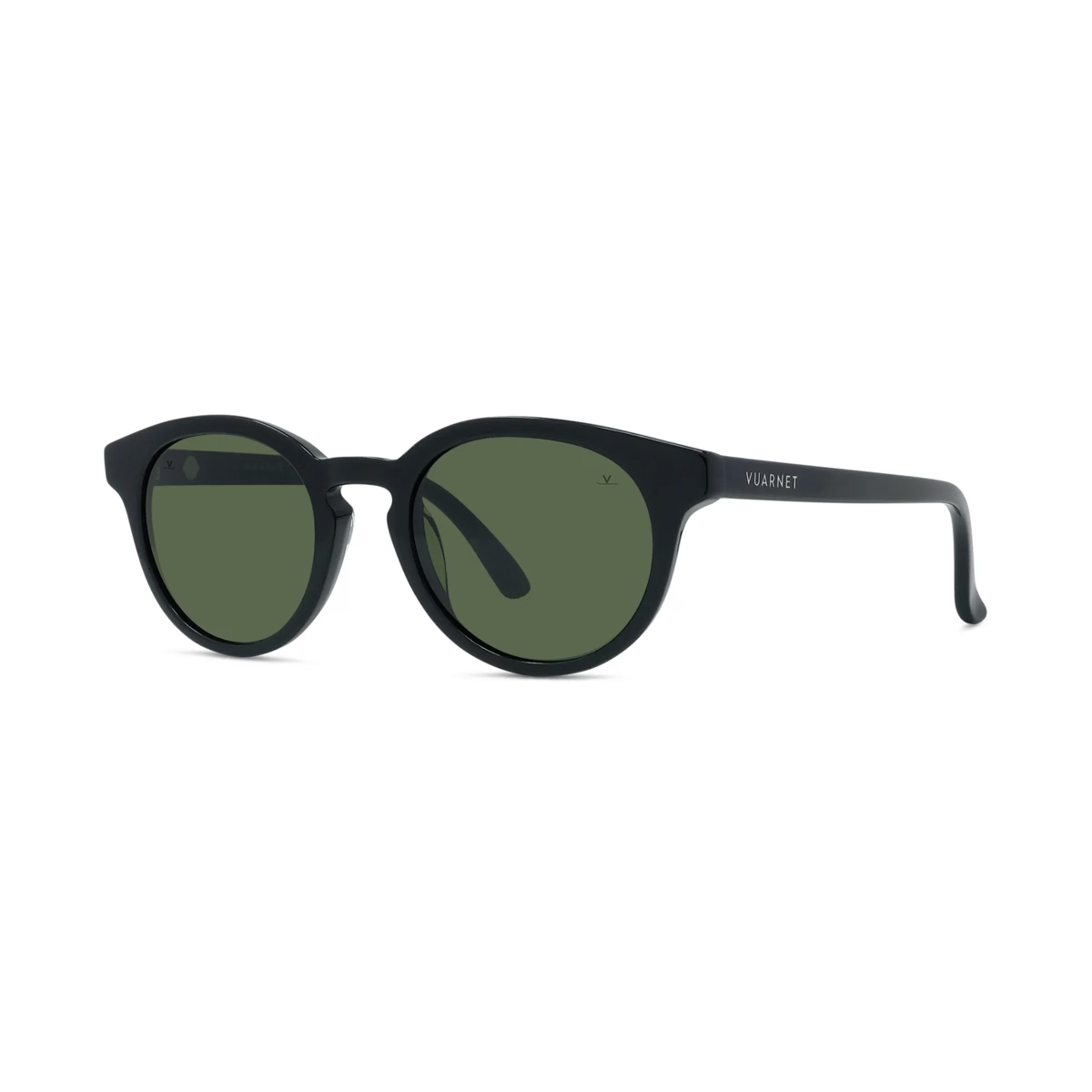 Vuarnet VU40040I Sunglasses in Shiny Black with Pure grey lenses