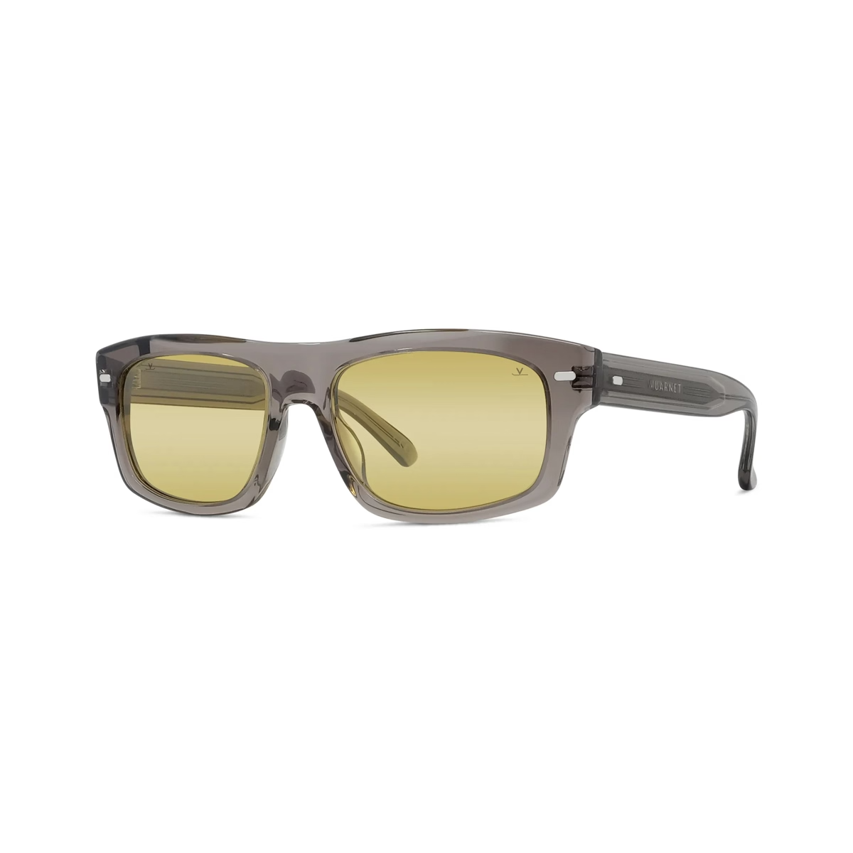 Vuarnet VU40046I Sunglasses in Shiny Grey with Photocromic yellow lynx lenses