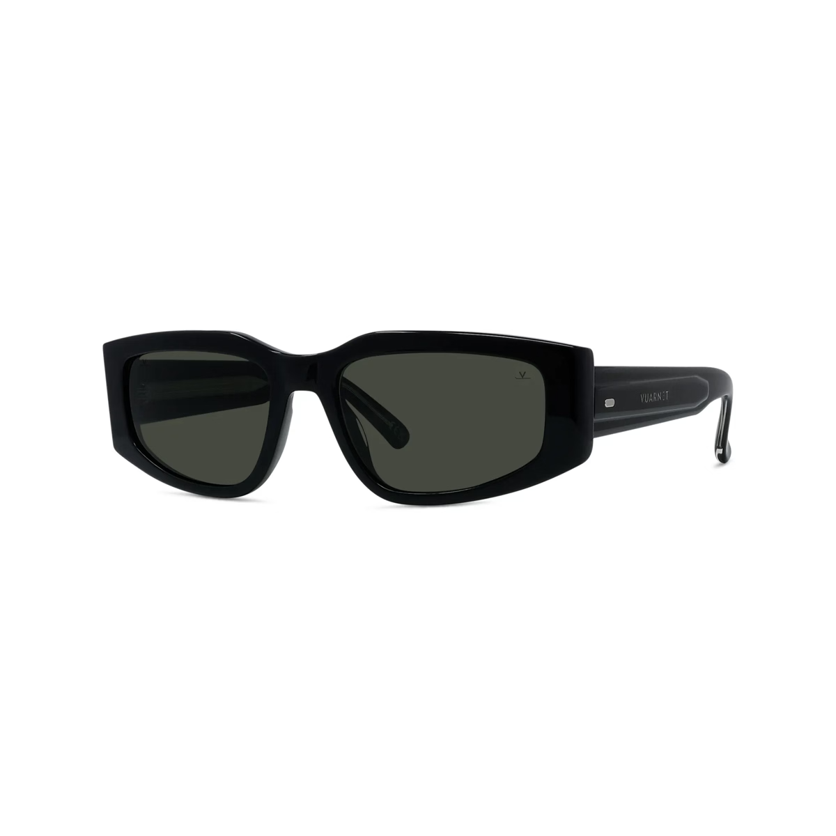 Vuarnet VU40048I Sunglasses in Shiny Black with Pure grey lenses