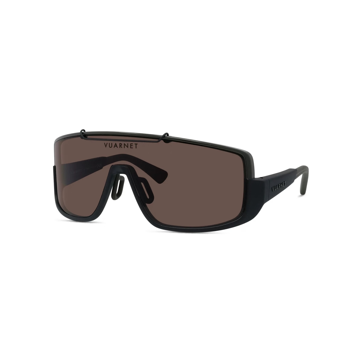 Vuarnet VU40050U Sunglasses in Matte Black with Pure brown lenses