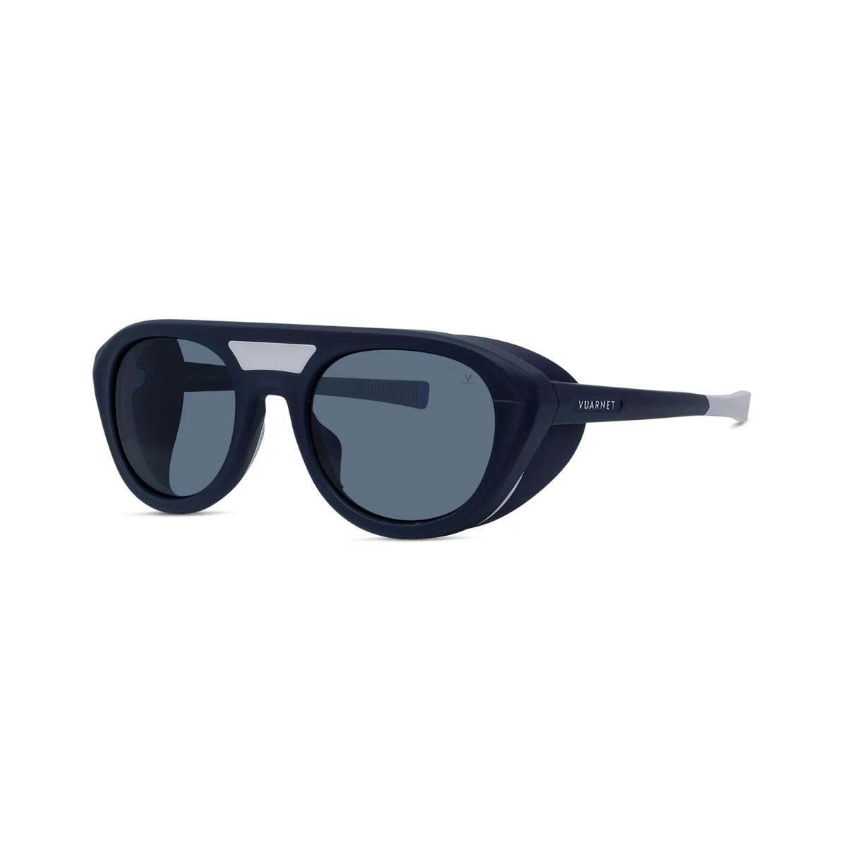 Vuarnet VU40052U Sunglasses in Matte Blue with Blue polar lenses