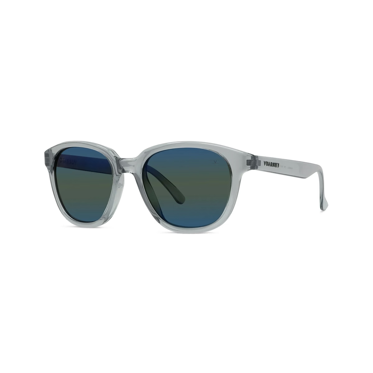 Vuarnet VU40053U Sunglasses in Shiny Grey with Grey bluelynx lenses