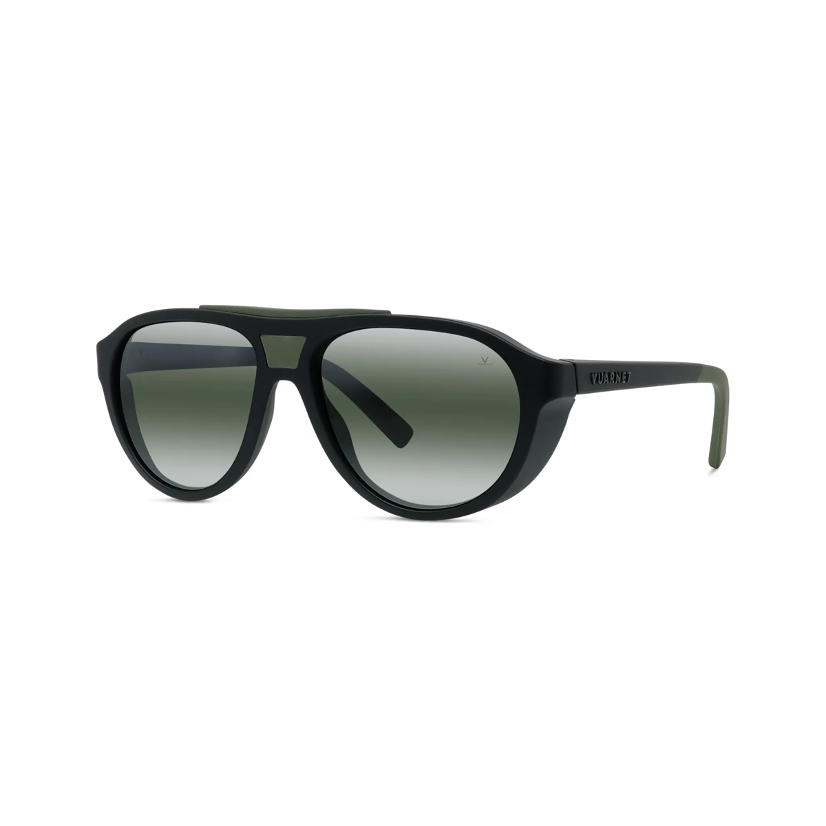 Vuarnet VU40054U Sunglasses inShiny Black with Grey lynx lenses