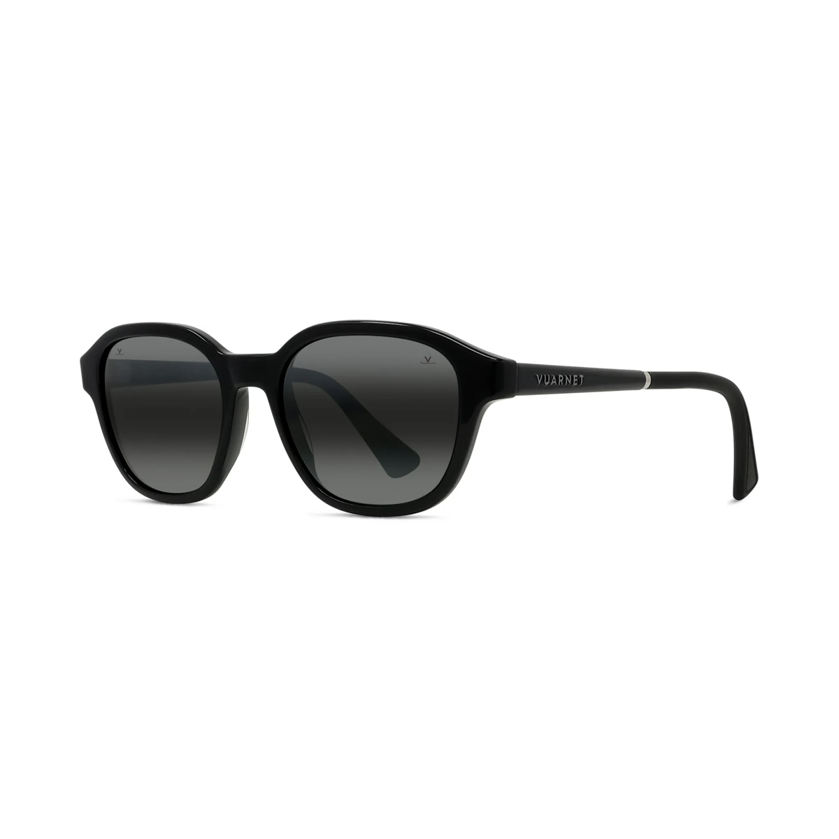 Vuarnet VU40058I Sunglasses in Shiny Black with Grey lynx lenses