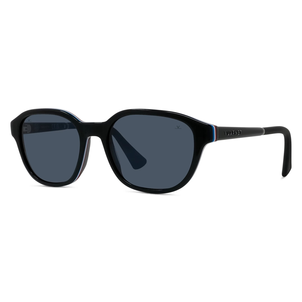 Vuarnet VU40058I Sunglasses in Shiny Black with Pure blue lenses