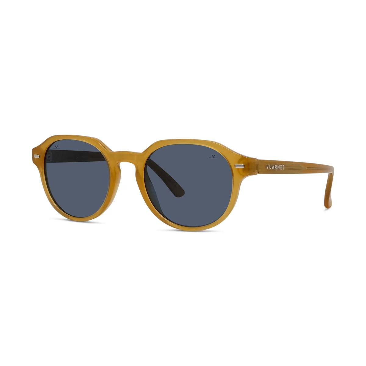 Vuarnet VU40112I Sunglasses in Shiny Orange with Blue polar lenses