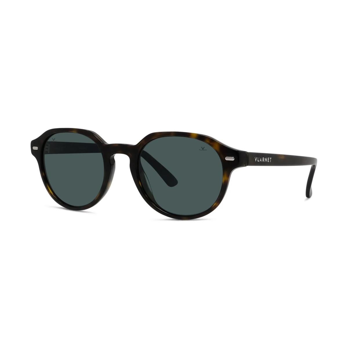 Vuarnet VU40112I Sunglasses in Shiny Havana with Grey polar lenses
