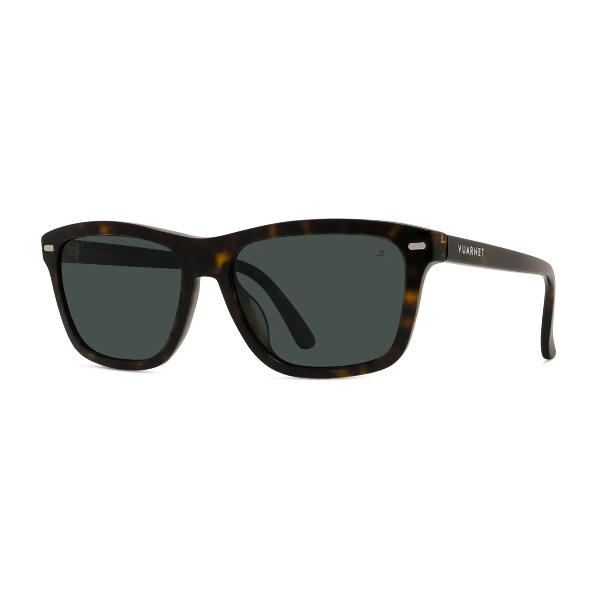Vuarnet VU40113I Sunglasses in Shiny Havana with Grey polar lenses