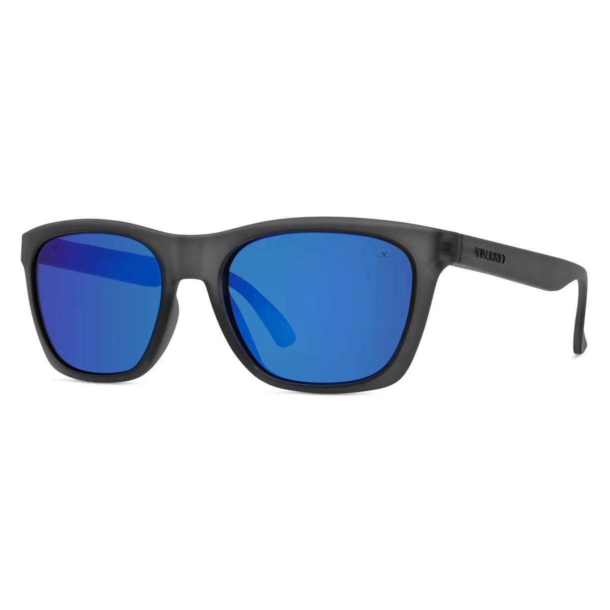Vuarnet VU40120U Sunglasses in Matte Grey with Pure grey blue mirror lenses