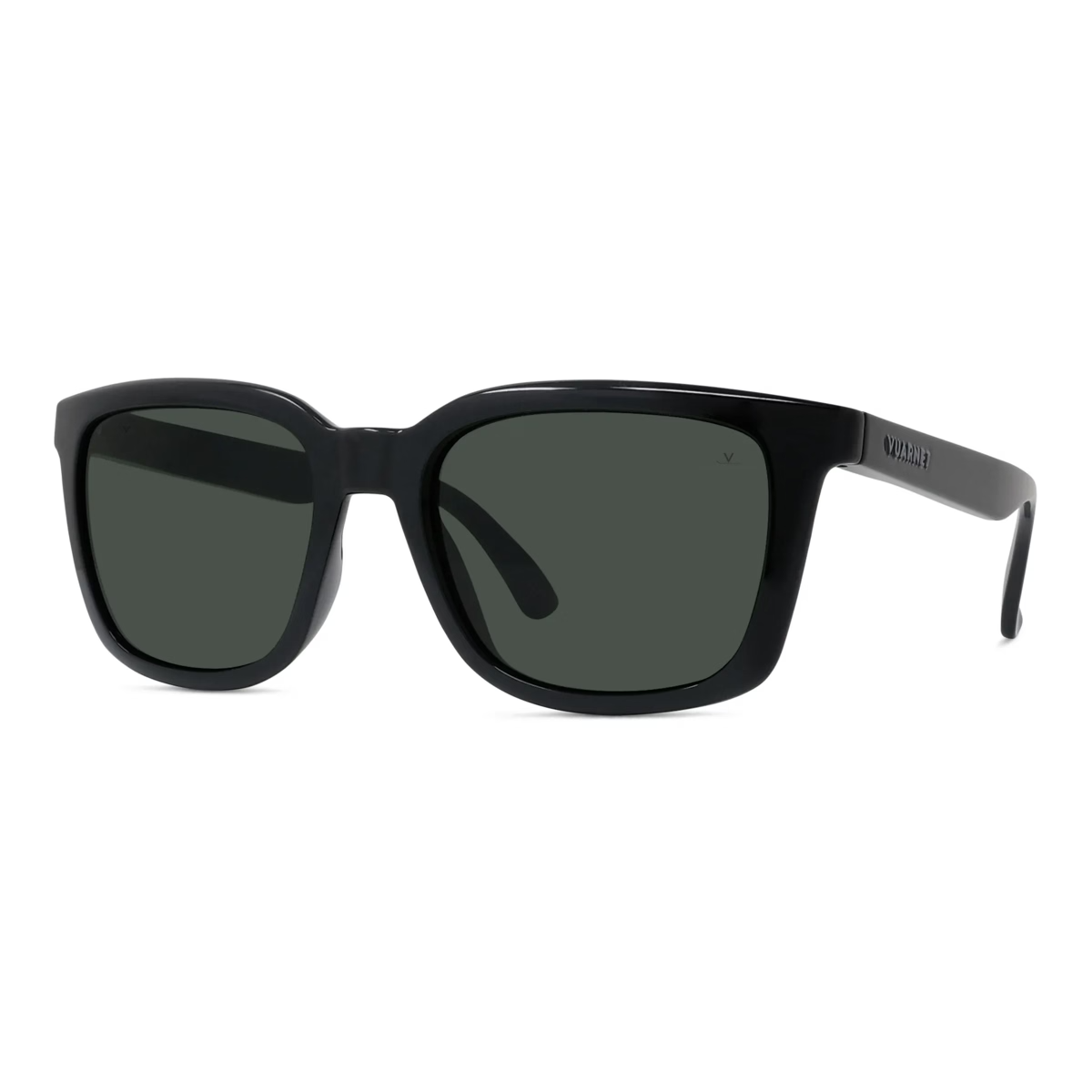 Vuarnet 07 Original VU40121U Sunglasses in Shiny Black with Pure grey lenses