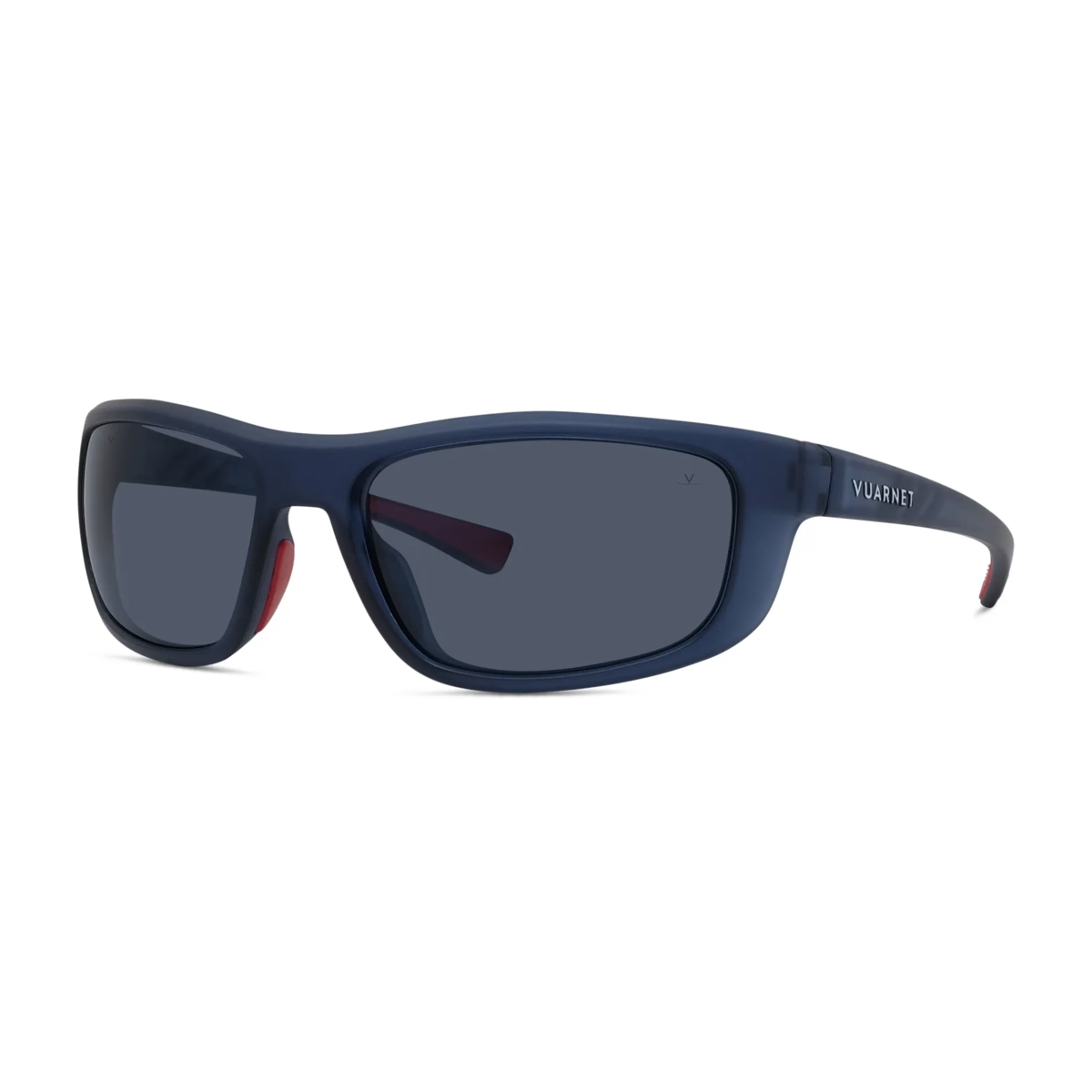 Vuarnet VU40122U sunglasses in Matte Blue with Pure blue lenses