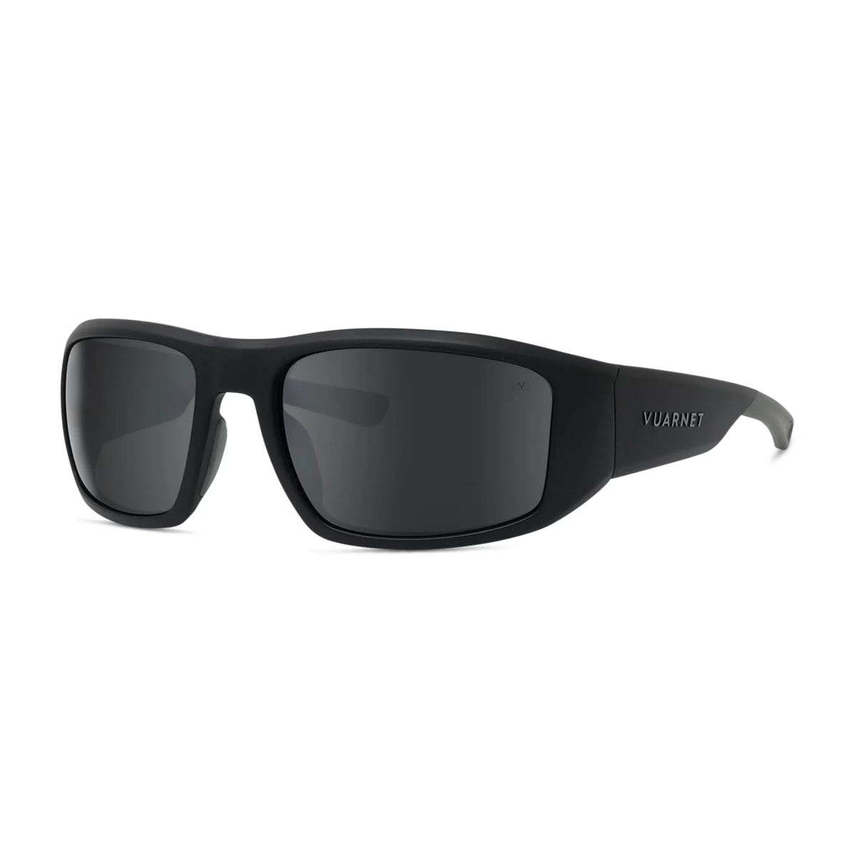 Vuarnet VU40123U Sunglasses in Matte Black with Pure grey silver mirror lenses