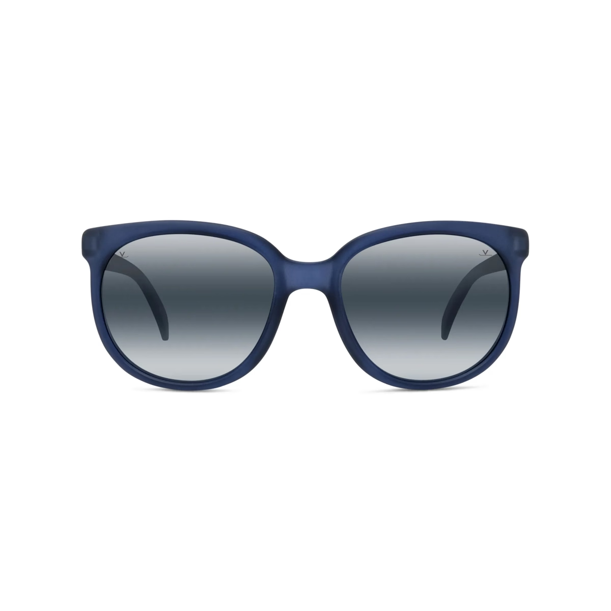 Vuarnet 02 VU40017U Original Sunglasses Matte Blue with Blue polar lynx lenses