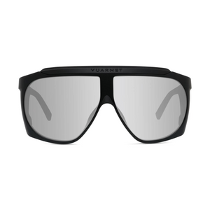 Injected Matte Black with Silver lenses