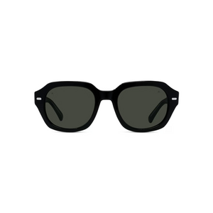 Shiny Black frame/Pure grey lenses