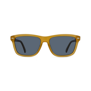 Shiny Orange frame/Blue polar lenses