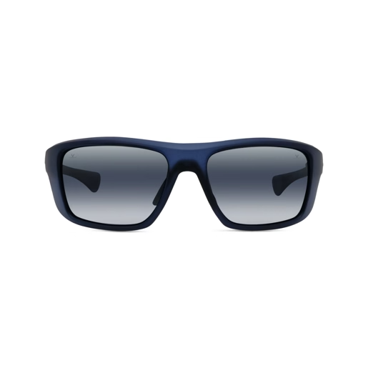 Vuarnet VU40114U sunglasses in Matte Blue with Blue polar lynx lenses