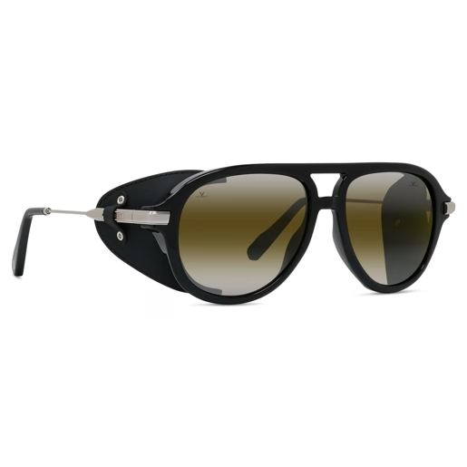 Vuarnet Peak VU40119U Sunglasses in Shiny Black with Skilynx lenses