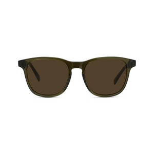 Shiny Green frame/Pure brown lenses