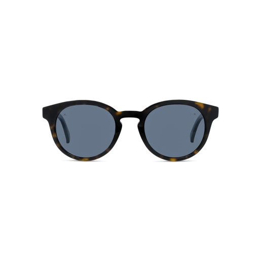 Vuarnet VU40040I Sunglasses in Shiny Havana with Blue polar lenses