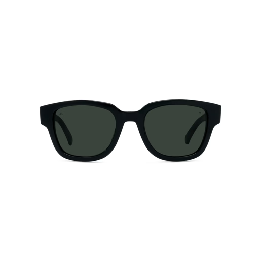 Vuarnet VU40111I sunglasses in Shiny Black with Pure grey lenses