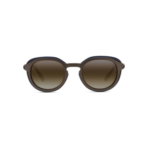 Matte Blue frame/Brown lynx lenses