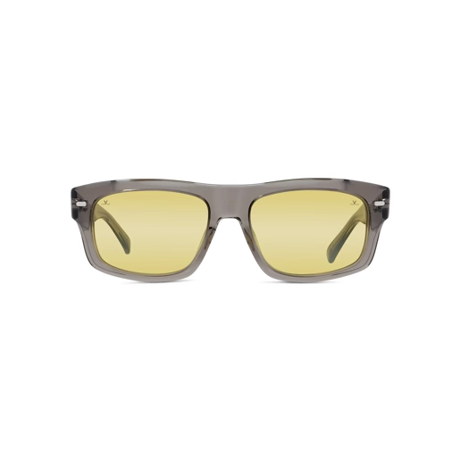 Vuarnet VU40046I Sunglasses in Shiny Grey with Photocromic yellow lynx lenses
