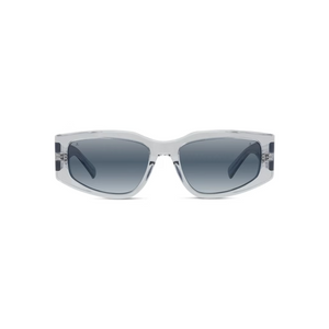 Shiny Grey frame/Blue polar lynx lenses
