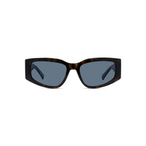 Shiny Havana frame/Blue polar lenses